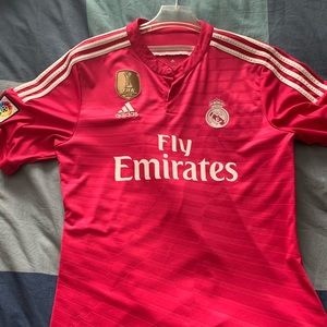 Pink Away Real Madrid Jersey